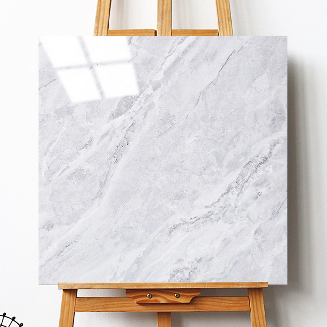 Fowod 광택 접착식 바닥 붙이는 데코타일 접착식 정사각 장판 셀프시공, 40개, LMDB 04