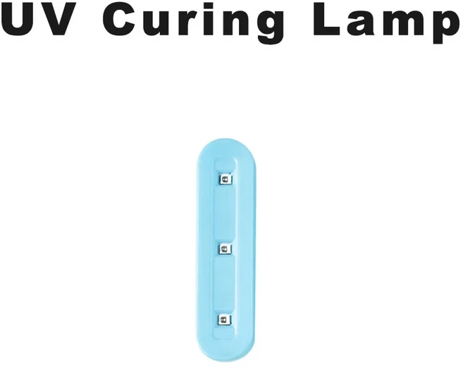 UV 젤 경화 조명 미니 자외선 경화 램프 USB to 안드로이드 인터페이스 매니큐어용 어댑터로 전원 공급 장, 01 Single Lamp