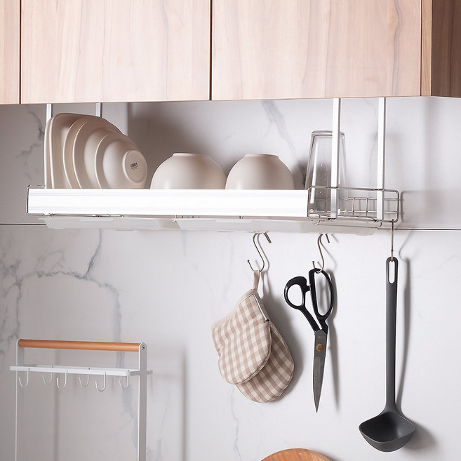 우리집엔 싱크 부착식 식기건조대, 1개, 600, 1단