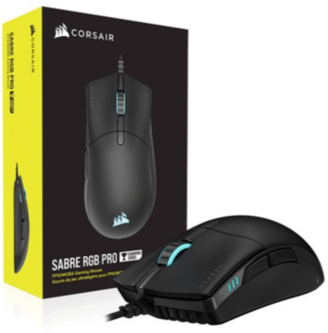 커세어 SABRE RGB PRO 게이밍 마우스, Black (검정), RGP0082