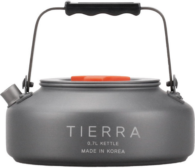 티에라 캠핑 주전자 0.7L TK-2130 스파우트포함 1인용주전자, 1개
