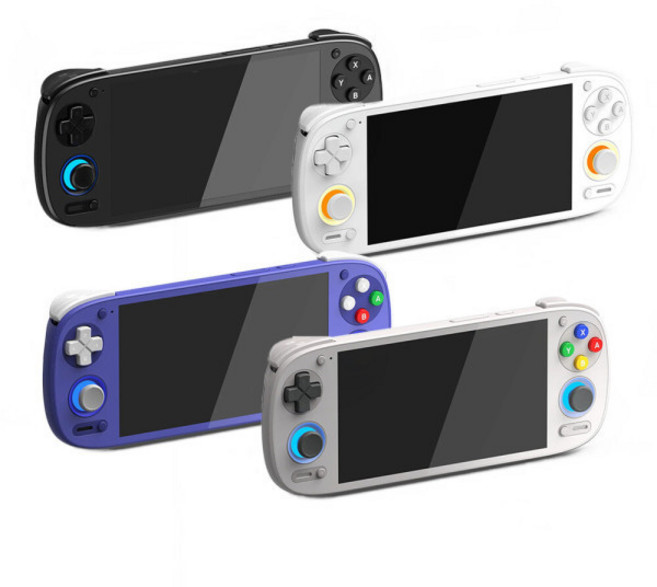 [CTK] Retroid Pocket 5 RP5 레트로이드 게임기 포켓5 SD865 휴대용 레트로 안드로이드 8+128GB 관부가세포함+강화필름, 그레이(채색버튼)