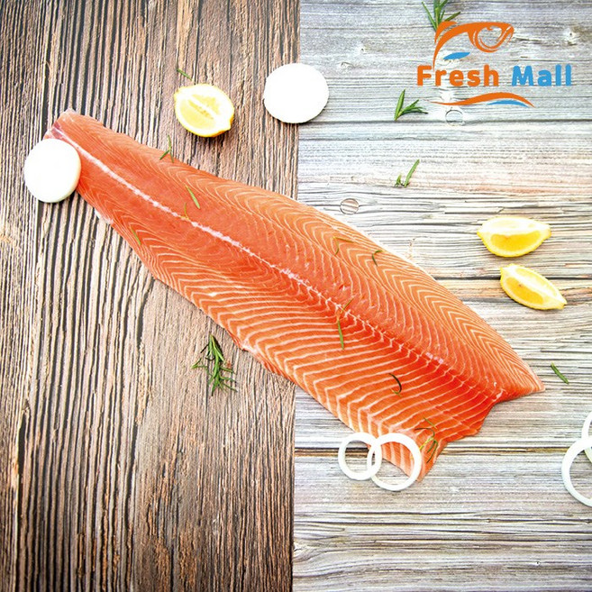 프레쉬몰 노르웨이 슈페리어등급 생연어 필렛 반마리 1.8kg, 1개