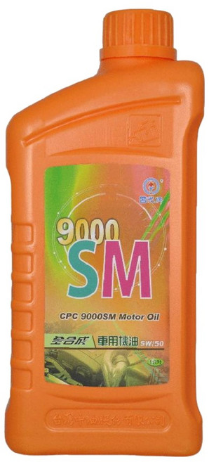 CPC 國光牌 9000SM 全合成車用機油 5W-50 1L, 1罐