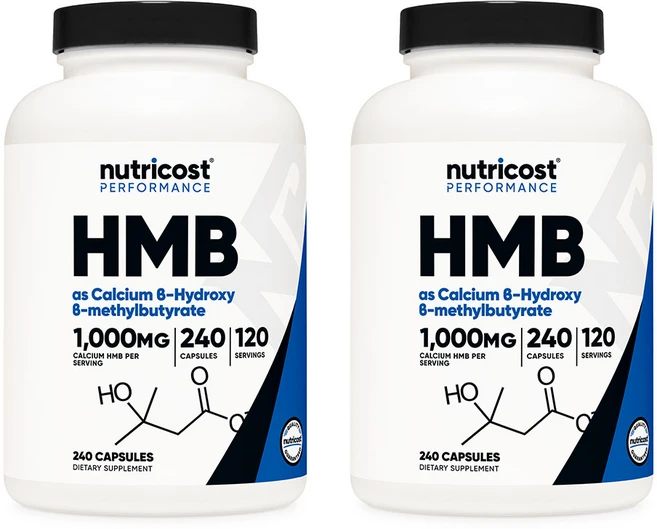 뉴트리코스트 HMB 1000mg 240캡슐, 240정, 2개 - 쿠팡