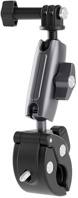 텔레신 고프로 액션캠 마운트 거치대 핸드폰 오토바이 바이크 자전거 멀티 핸들바 거치대, 1개