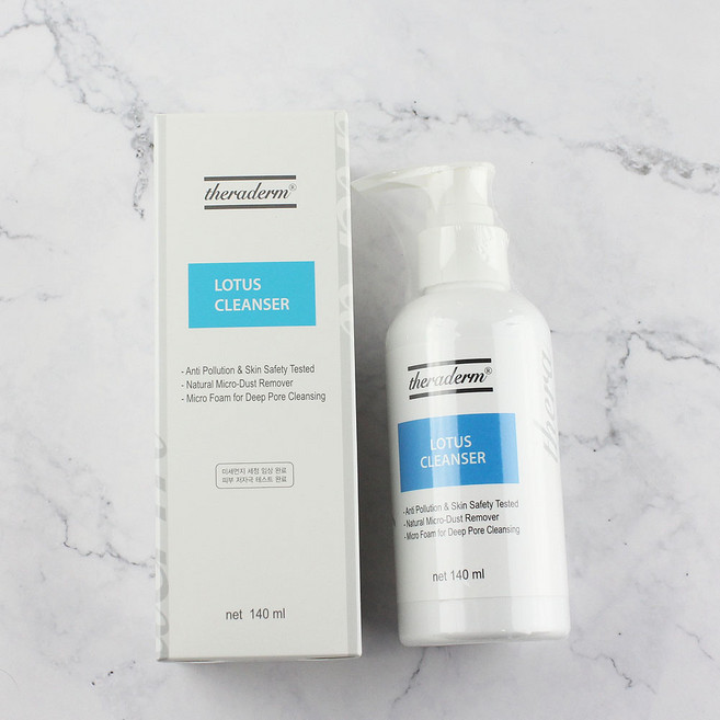 [본사] 쎄라덤 로터스 클렌저, 140ml, 1개