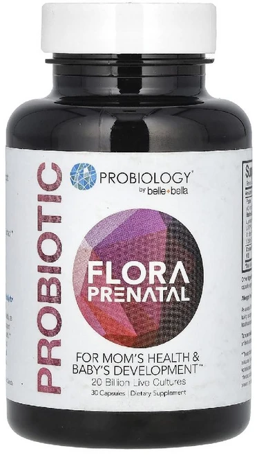 벨벨라Probiology 프로바이오틱 플로라 프리네탈 Probiotic 250억 캡슐30정, 1개 - 쿠팡
