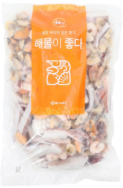 해나씨푸드 해물모듬 800g, 2개