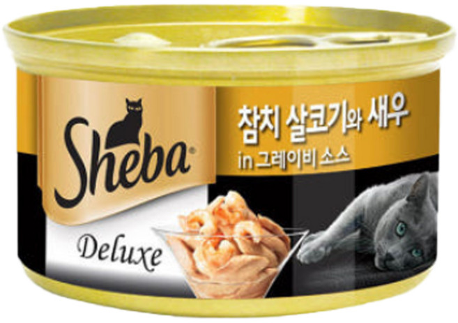 쉬바 참치 글레이비소스캔 고양이 기호성 간식 [5종], 85g, 1개