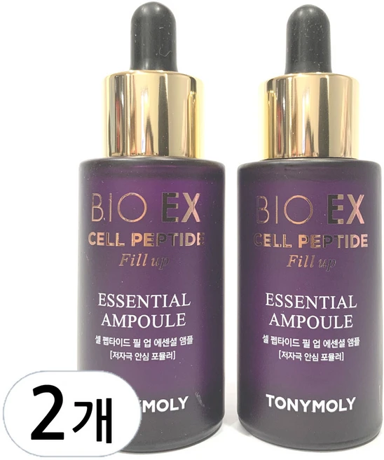 토니모리 바이오 이엑스 셀 펩타이드 필업 에센셜 앰플, 2개, 30ml - 쿠팡