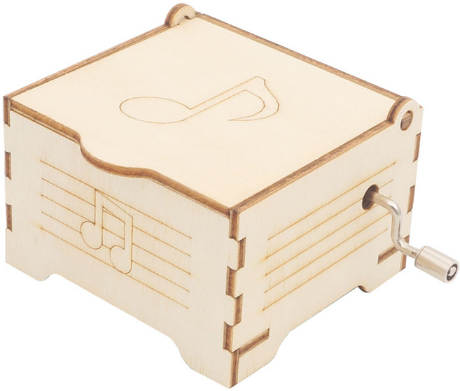 티처스 STEAM 과학교구 모음 집콕 DIY 만들기 3탄, 21.거울 오르골 뮤직박스R-36