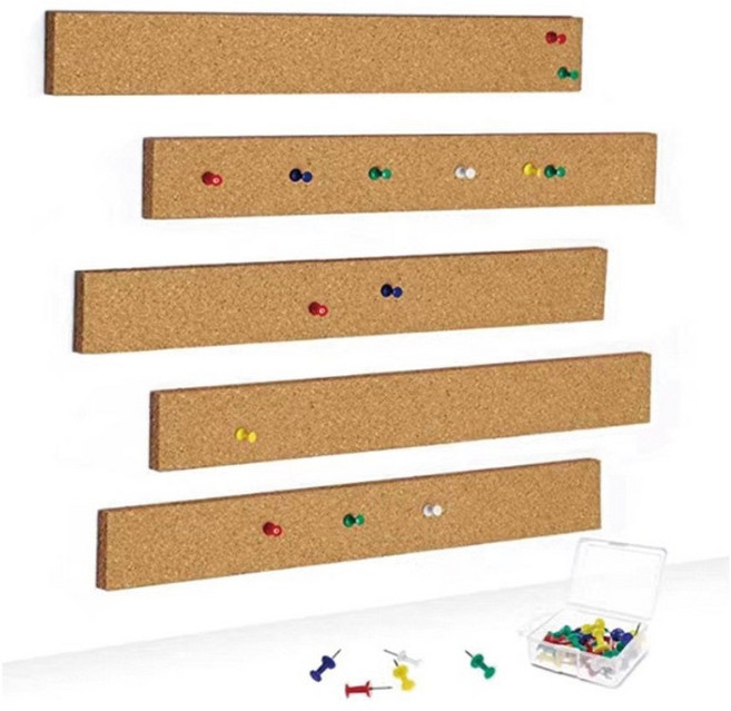 [사진 메모 꽂이] 코르크 메모보드, 4개