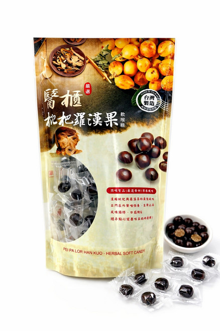 醫櫃 枇杷羅漢果軟喉糖, 100g, 1個