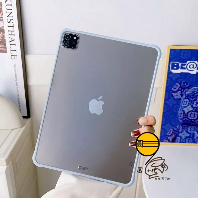 適用 iPad 2025 Pro M3 Air 7 6 11吋 iPad 11代 10 9 8 mini 7 保護殼, 黑色, 1個