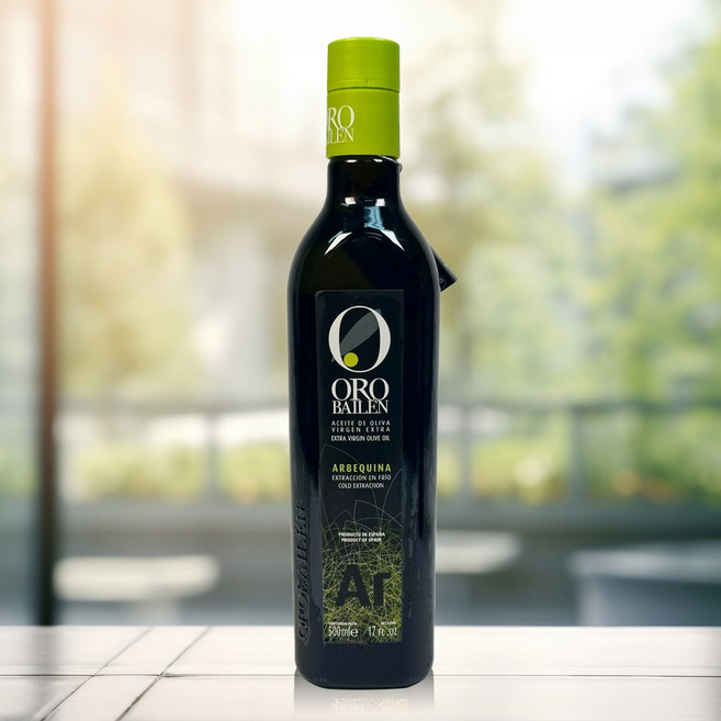 오로바일렌 엑스트라버진 올리브오일 아르베퀴나, 500ml, 1개