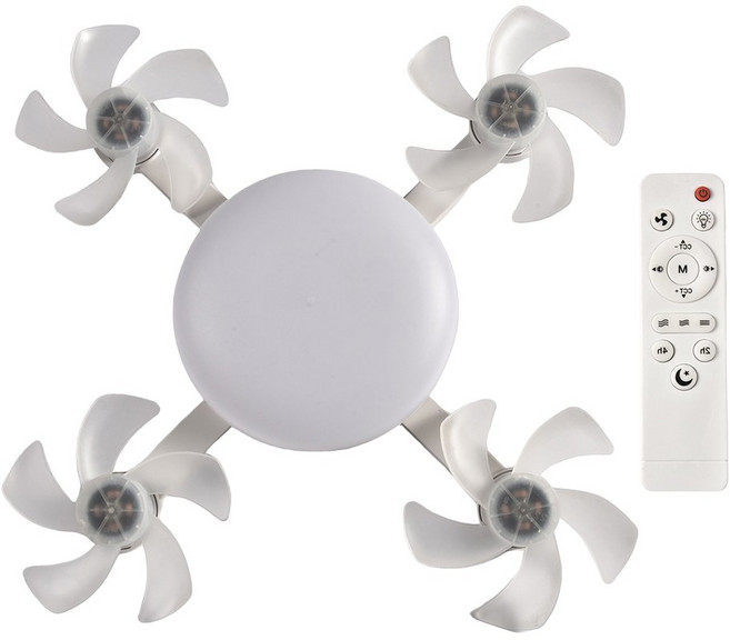 천장 조명 전기 주방 라이트 레스토랑 용이함 E27 나사 아이 풍력 청소가 자동 높은, 4 Fan