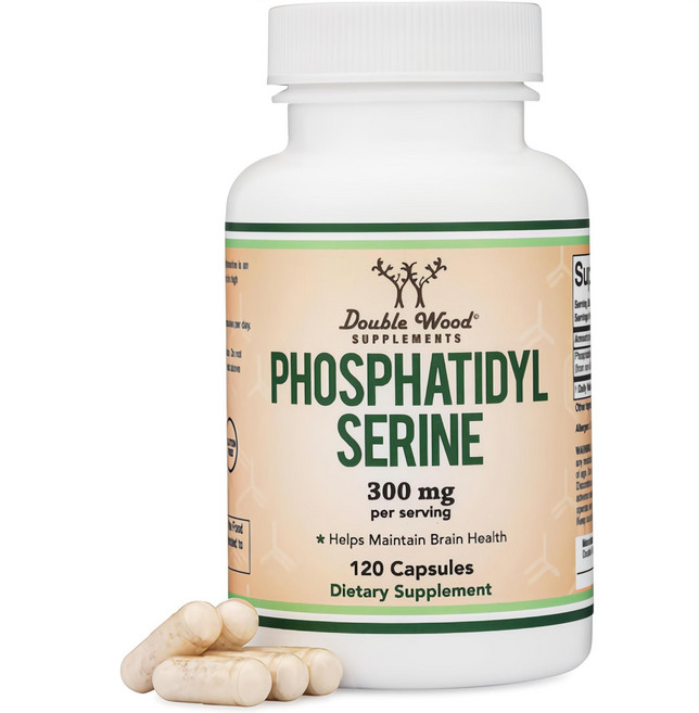 더블우드 포스파티딜세린 300mg 캡슐, 120정, 1개