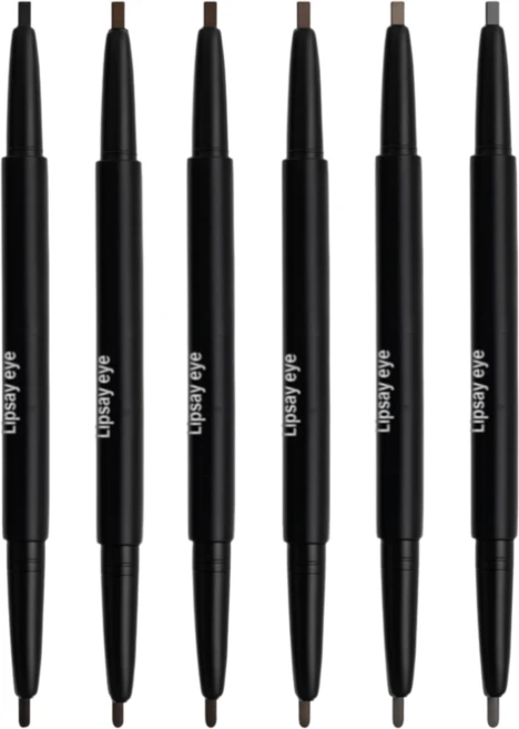 미라클다인 1+1 오토 눈썹펜 잘 안번지는 질 안지워지는 아이브로우 펜슬 추천, 브라운, 2개 - 쿠팡