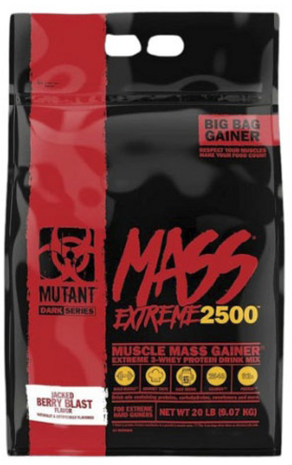 뮤턴트 매스 익스트림 2500 게이너 잭드 베리 블라스트, 9.07kg, 1개