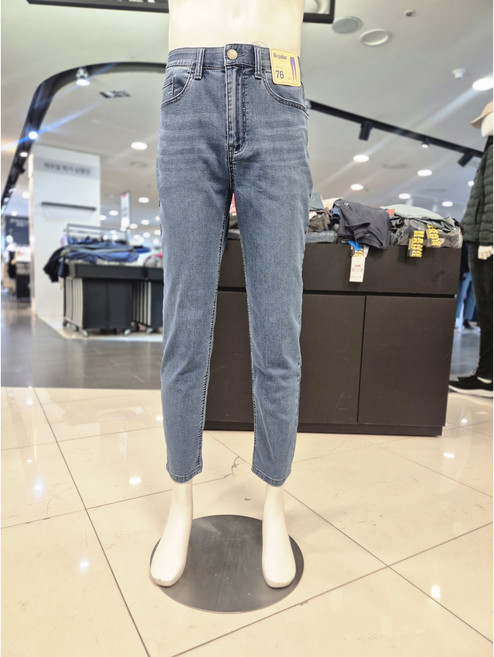 뱅뱅 S/S #신상 반값# 남성 레귤러핏 사방스판 밑위긴 쿨 청바지 NQM268