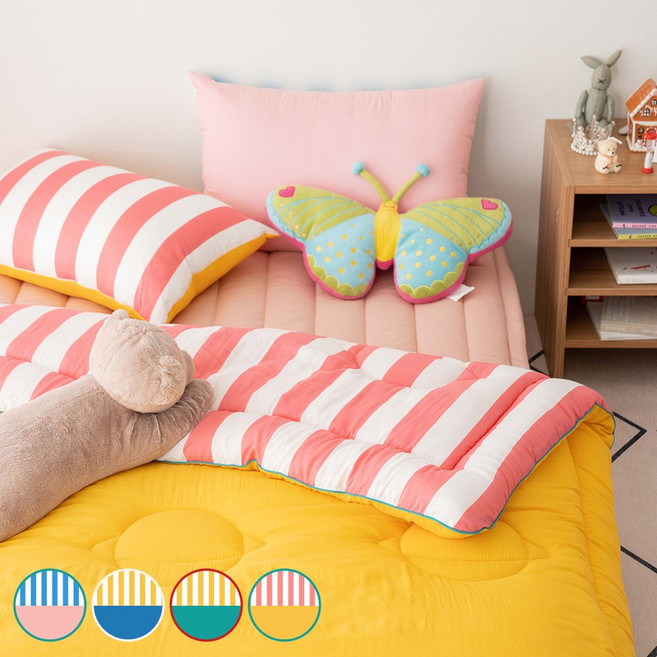 [올리키즈] 원더랜드 모달100 베개커버(40x60), 옐로우_50_P23ABC02S