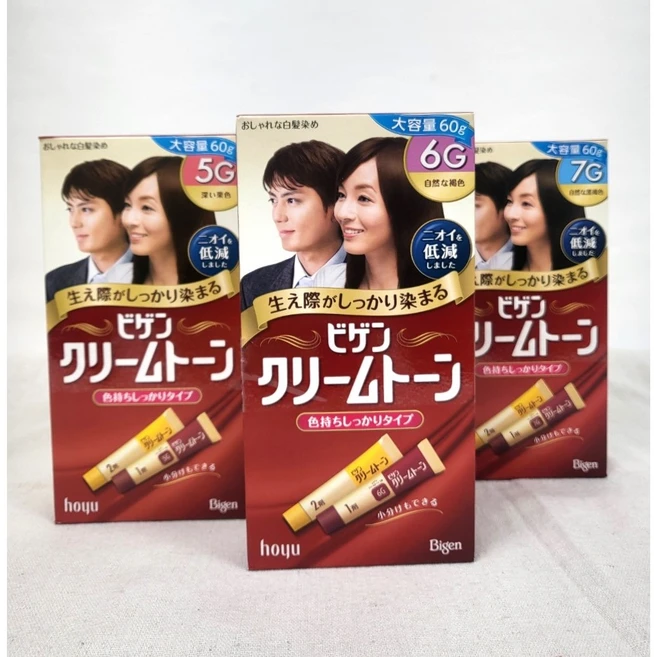 비겐 크림톤 염모제 60g 코스트코, 7G_자연흘갈색, 1개 - 쿠팡