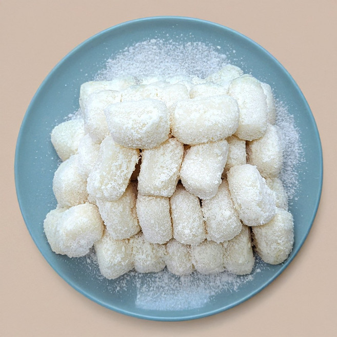 (떡DC몰) 백카스테라인절미 (18g167알) 3kg 선물용 답례떡, 1박스