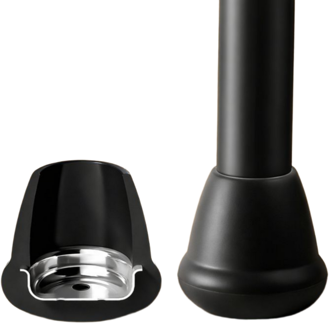 모아빛 찢어지지 않는 의자 발 커버 8개, 1세트, 블랙