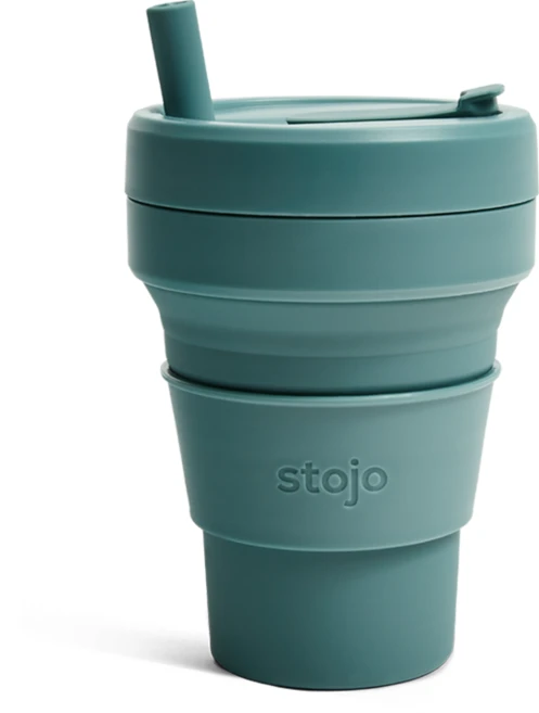 스토조 실리콘 텀블러 비기컵, 유칼립투스, 473ml, 1개 - 쿠팡