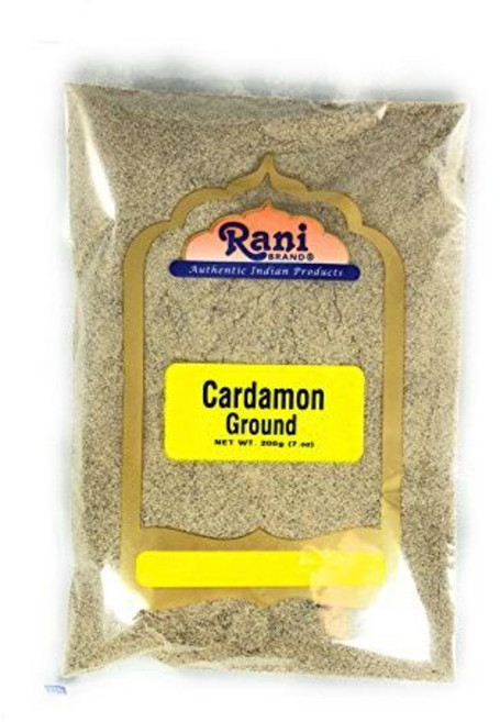 라니 카다멈 (엘라치) 분말 인도 향신료 100g ~ 올 Rani Cardamom (Elachi) Ground Powder Indian Spice 3.5oz (100g) ~, 1개