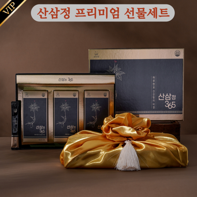 [ 선물대전 ] 명절 선물세트 산삼정 농축액 효도선물 보약세트, 1세트, 300g