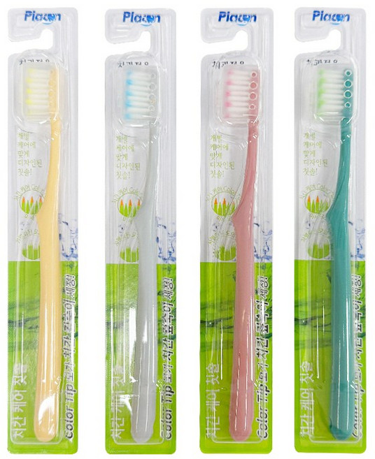 플라콘 클리닉 치간케어 칫솔 (색상랜덤) 20개입, 1개