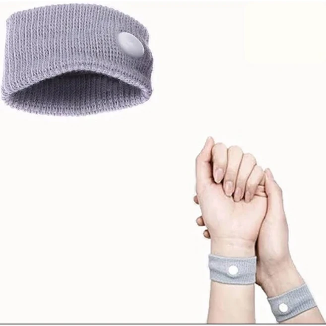 멀미날때 속이메스꺼울때 어지럼증원인 어지러움증상 메니에르증상 완화 내관혈 지압 손목보호대, 1개 - 쿠팡