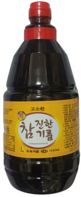토속 특 참진한기름 1.8L, 1개