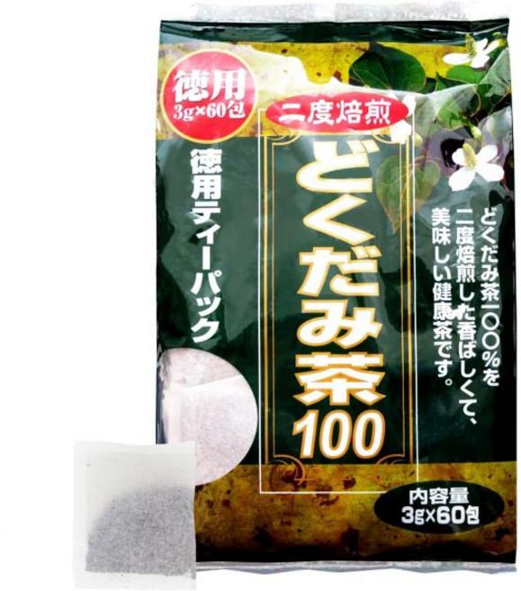 유키 제약 가치 독다미 차 01온스 3g x 60개 티백 건강 디카페인, 1, 1개