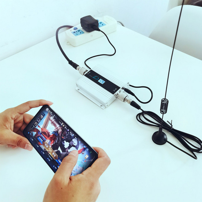 휴대폰 신호 증폭기 속도 통신 셀룰러 부스터 수신 강화 시골 오지 데이터 향상, 1개