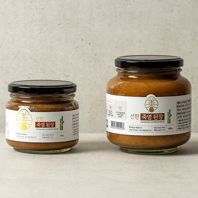 [남도미향]선한 죽염된장, 1박스, 470g