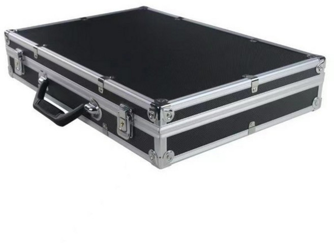 마이크보관함 마이크가방 케이스 음향장비, 블랙 이중강화, 1. 휴대용 블랙박스가 8개