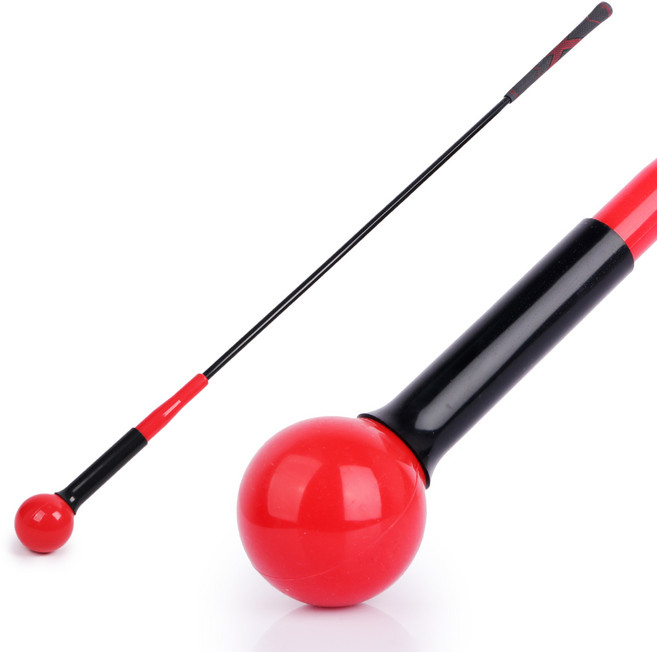 딜하우스 골프 장타스윙 연습기, 1개, 빨강