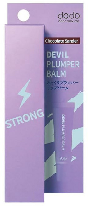 도도 데빌 플럼퍼 밤 03 초콜릿 썬더 9g, 1개, 1g, 상세페이지 참조