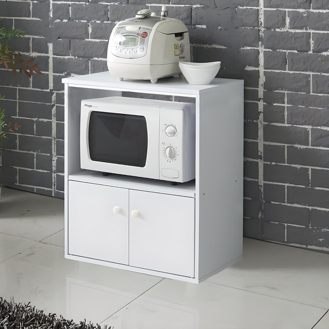 900 로미 렌지대 일반형, 화이트, 2단