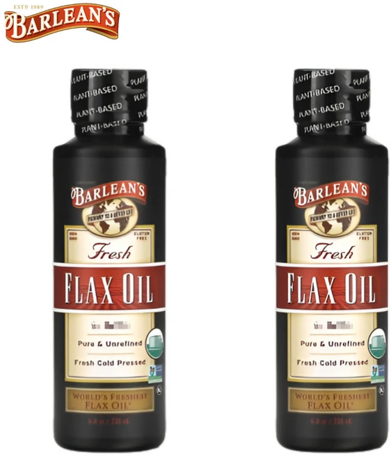 Barlean's Fresh Flax Oil 236ml 2개 - 쿠팡