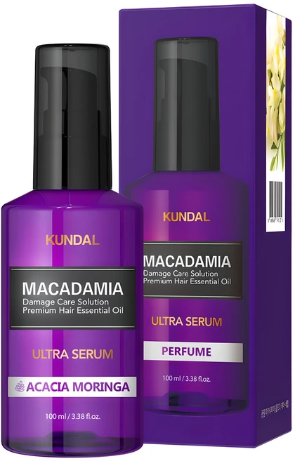 쿤달 마카다미아 울트라 헤어 세럼 아카시아 모링가향, 100ml, 1개 - 쿠팡