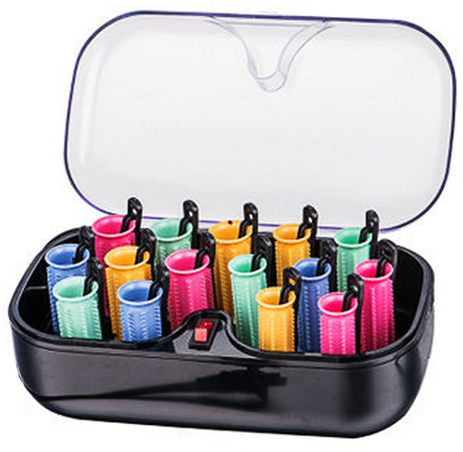 KIBOER 가정용 헤이롤 셋팅기 15개-1세트 랜덤 색상, KIBOER-348