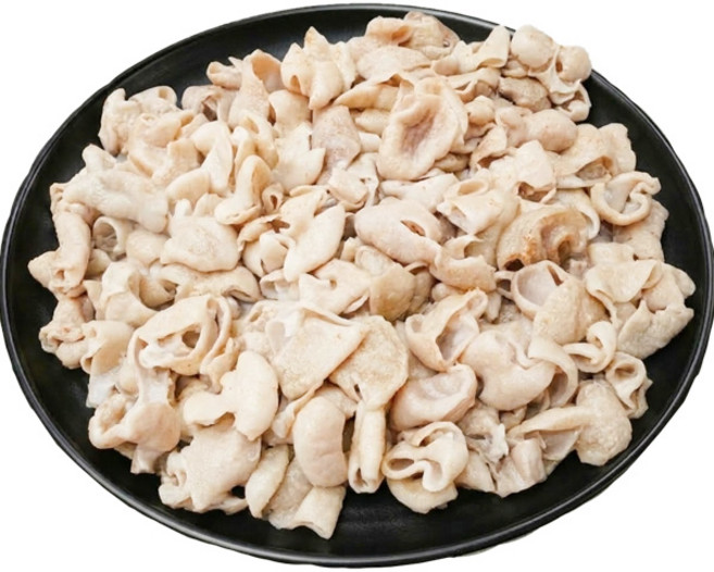 미트애/미트kg (도매) 국내산 냉동 삶은 절단 돼지대창, 2개, 1kg