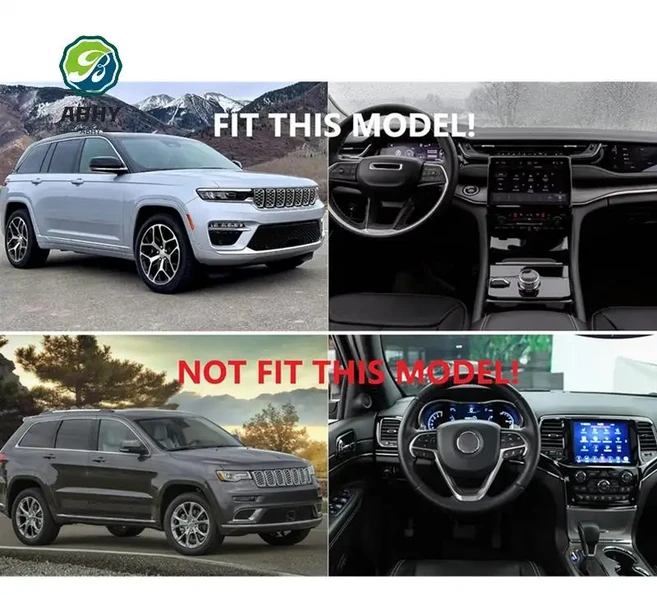 ABHY-전면 그릴 메쉬는 Jeep Grand Cherokee 2022 Grand Cherokee L 2021-2022 액세서리 ABS 탄소 섬유 용, 01 Carbon Fiber Pattern