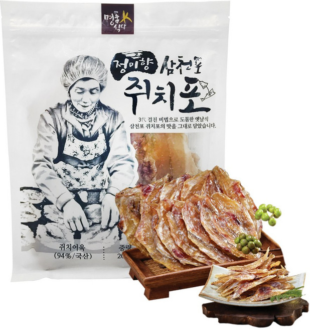 정미향 삼천포 두꺼운 쥐포 국산 무첨가, 1개, 200g