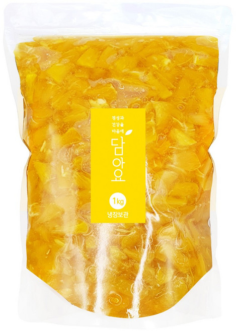 담아요 수제 오렌지청(큐브) 정백당, 1kg, 1개