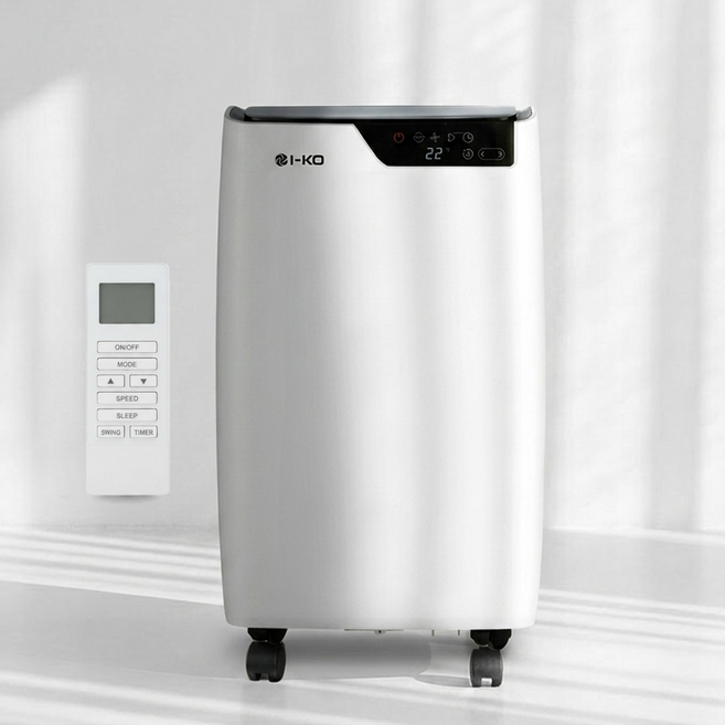 강력냉방 실외기 없는 이동식 에어컨 가정용 원룸 소형 작은방 창문설치 키트포함, 5-10평,10000BTU